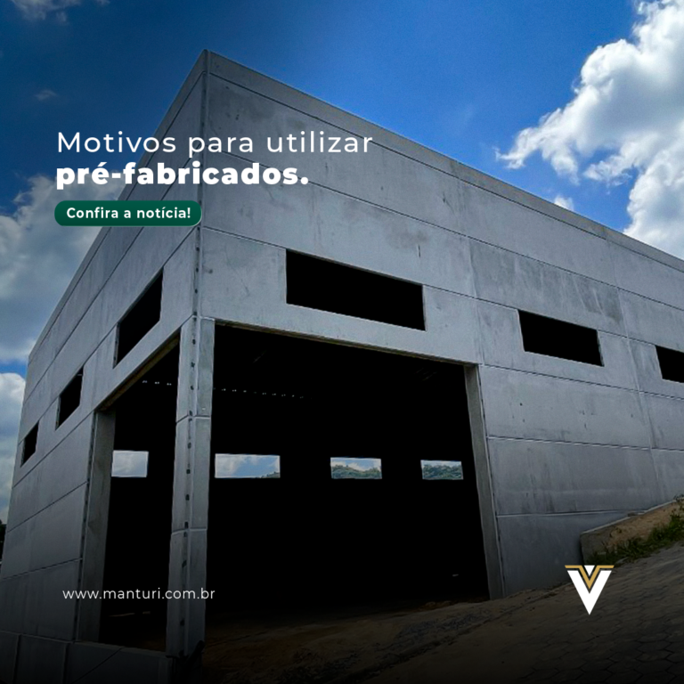 Motivos para utilizar pré-fabricados